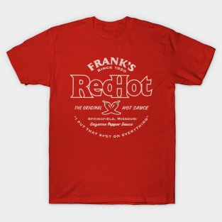 Frank's Red Hot Sauce Worn T-Shirt